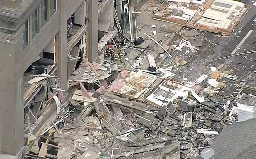 At least 20 injured in massive gas explosion at downtown Texas hotel