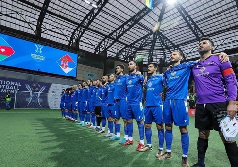 Сборная Азербайджана по мини-футболу начала чемпионат мира с победы