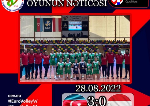 ЕВРО-2023: Волейболистки сборной Азербайджана одержали третью победу кряду