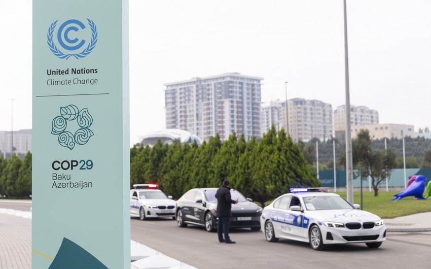 COP29 traffic management monitoring conducted in Baku