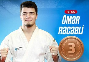 Azərbaycan cüdoçusu Avropa çempionatında bürünc medal qazanıb