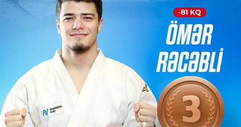 Azərbaycan cüdoçusu Avropa çempionatında bürünc medal qazanıb