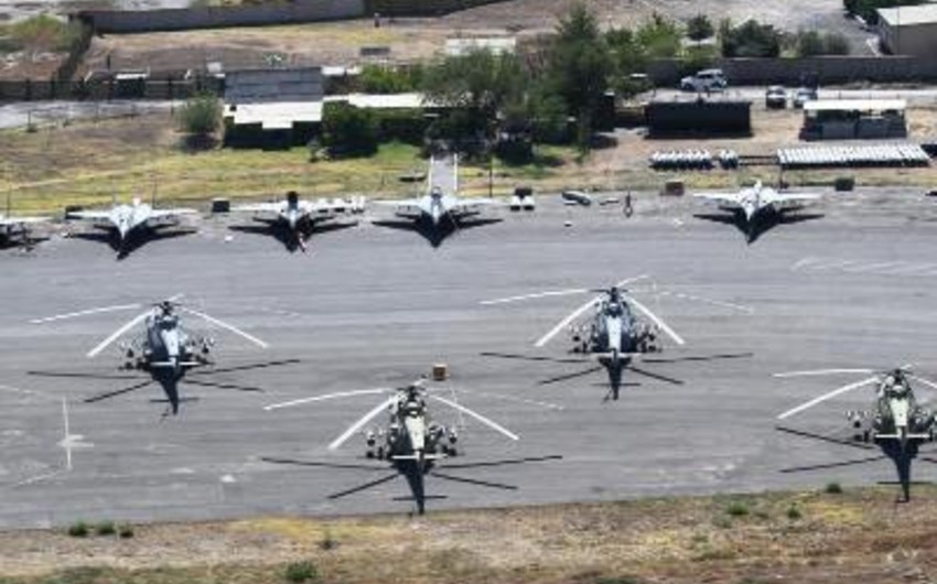 Российская авиация и ПВО проводят военные учения в Армении