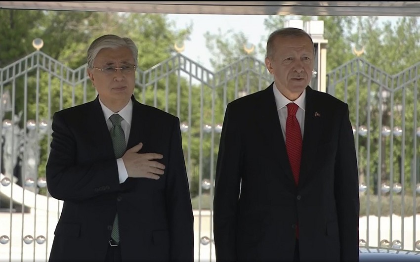 Erdogan-Tokayev meeting kicks off 