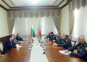Начальник Генерального штаба армии Азербайджана встретился с болгарской делегацией