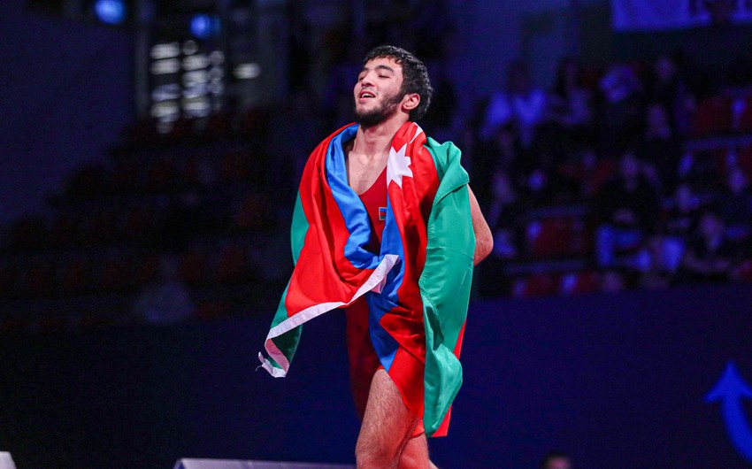 Азербайджанский борец победил армянина и взял бронзу
