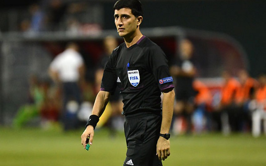 Azerbaijani FIFA referee received designation for next match in Europa League