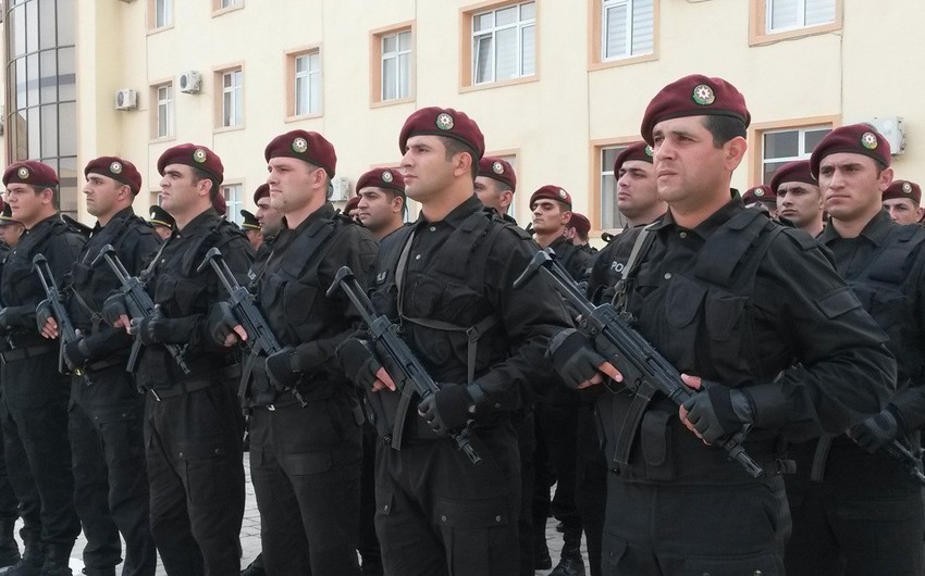 Награждены военнослужащие Внутренних войск МВД Азербайджана