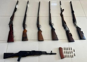 Large number of weapons and ammunition found in Khankandi and Khojaly