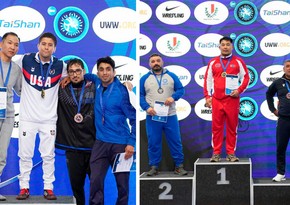 Azerbaijani veteran wrestlers secure 4 medals at World Championship