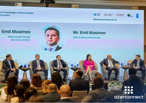 Azerconnect Group приняла участие в проводимом в рамках COP29 бизнес-форуме 