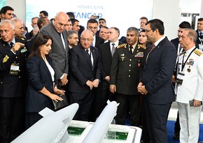 Azerbaijan's military top brass attends opening ceremony of ADEX 2024