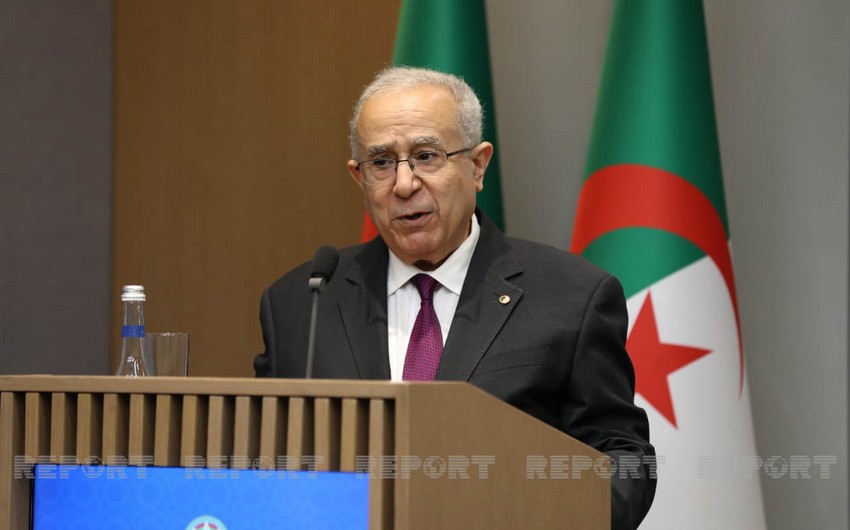 Algerian FM: Azerbaijan makes significant contribution to peace and security