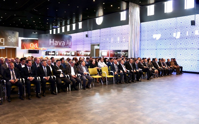 В Гахе состоялось мероприятие по случаю 100-летия со дня рождения Гейдара Алиева