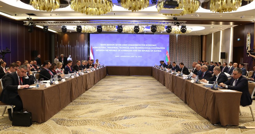 Состоялось 10-е заседание Смешанной комиссии Азербайджана и Австрии