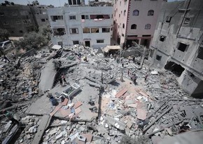 Israeli army blows up building of Supreme Court and Ministry of Justice of Hamas in Gaza Strip