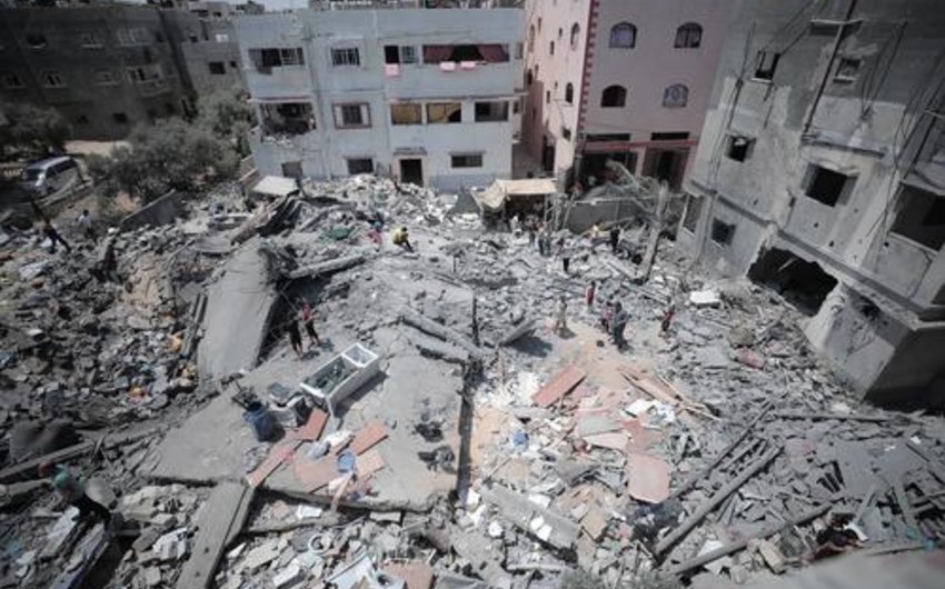 Israeli army blows up building of Supreme Court and Ministry of Justice of Hamas in Gaza Strip