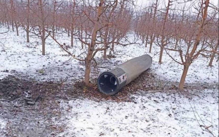 Rusiyanın Ukraynaya atdığı raketlərdən biri Moldova ərazisinə düşüb