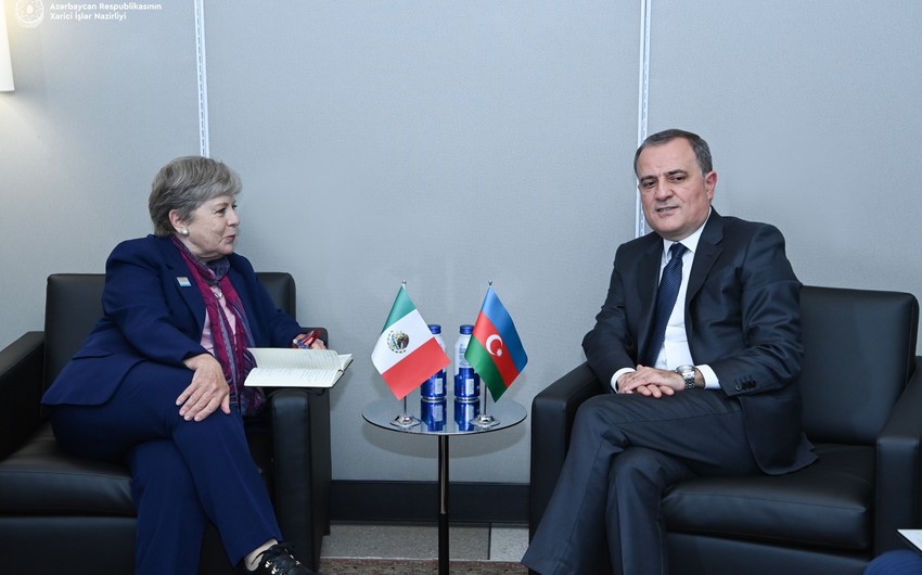 Jeyhun Bayramov briefs Mexican FM about Azerbaijan's COP29 Presidency