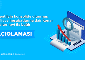 TƏBİB-in konsolidə edilmiş maliyyə hesabatlarının kənar auditinin dəyəri açıqlanıb