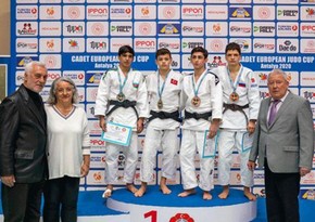 Young Azerbaijani judokas win medals in European Cup - PHOTO