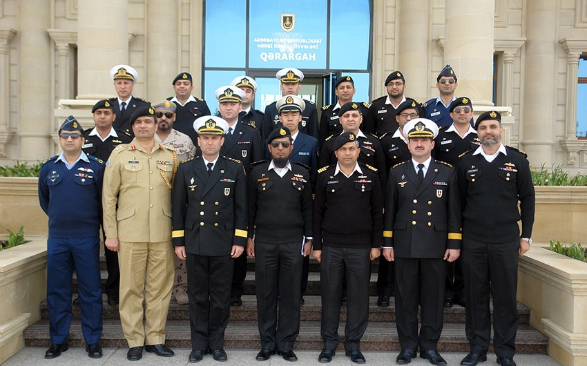 Пакистанская делегация посетила Военно-морские силы Азербайджана
