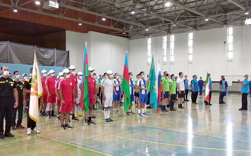 Mini-football, volleyball tournaments held between teams from countries participating in Sea Cup contest