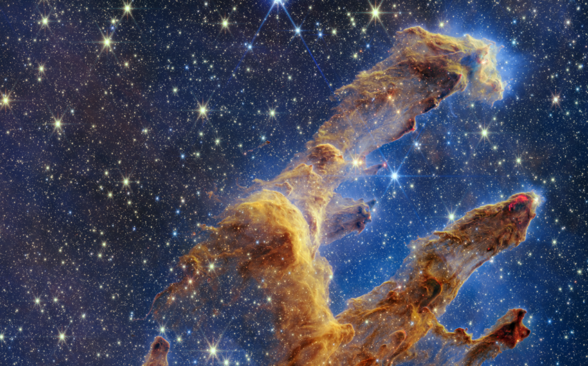 NASA’s Webb takes star-filled portrait of Pillars of Creation