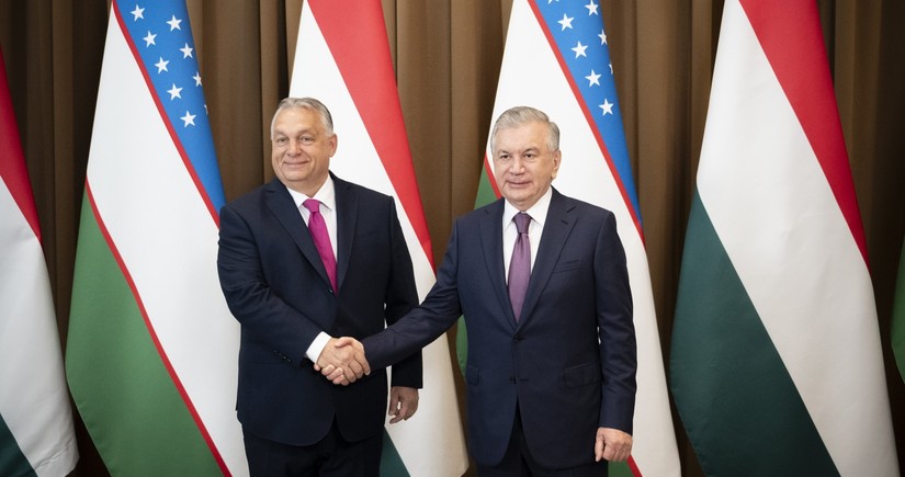 Hungarian, Uzbek leaders mull strengthening bilateral relations in Shusha