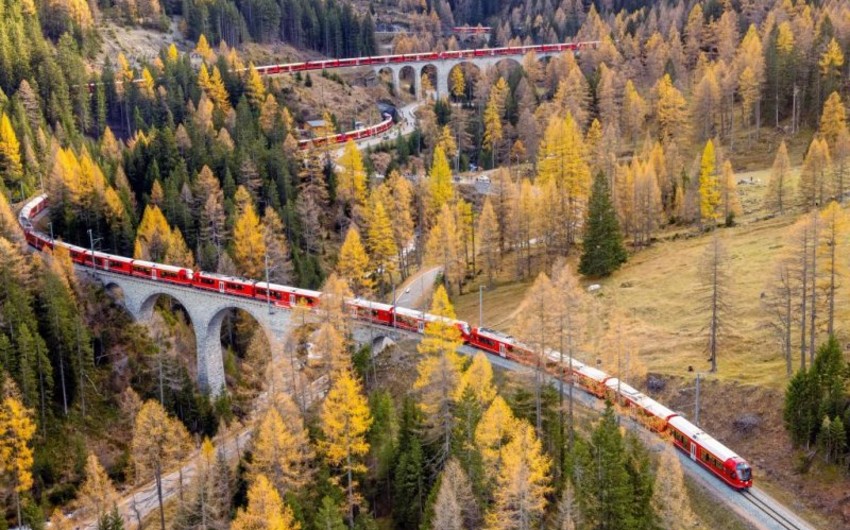 Switzerland's 1,905 m long train breaks world record