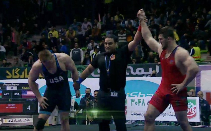Azerbaijan national freestyle wrestling team lost chance for gold