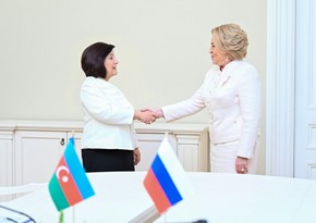 Сахиба Гафарова провела ряд встреч в Санкт-Петербурге