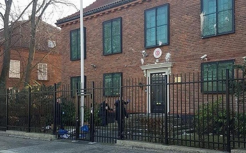 Совершено нападение на посольство Турции в Швеции