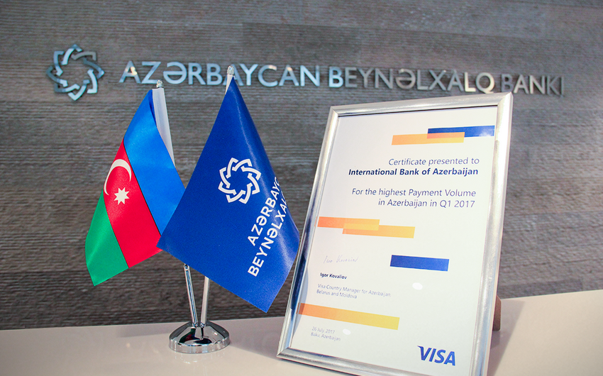 Azərbaycan Beynəlxalq Bankı Visa kartları ilə ödənişlərin həcminə görə liderdir