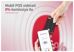 Sahibkarlar Mobil-POS xidmətindən komissiyasız istifadə edəcəklər