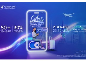 AZAL Cyber Monday kampaniyası ilə endirimlərə davam edir