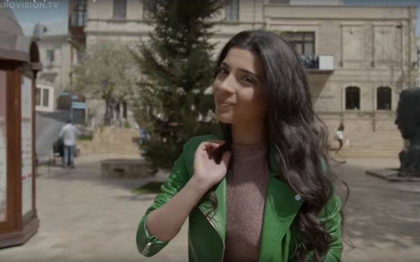 ​Азербайджанская участница Евровидения представила очередной видеоролик