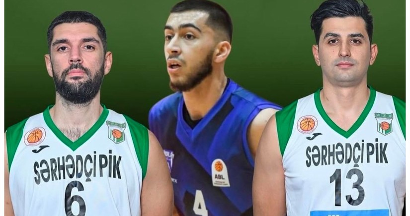 Azərbaycan klubu üç basketbolçusu ilə müqaviləyə xitam verib