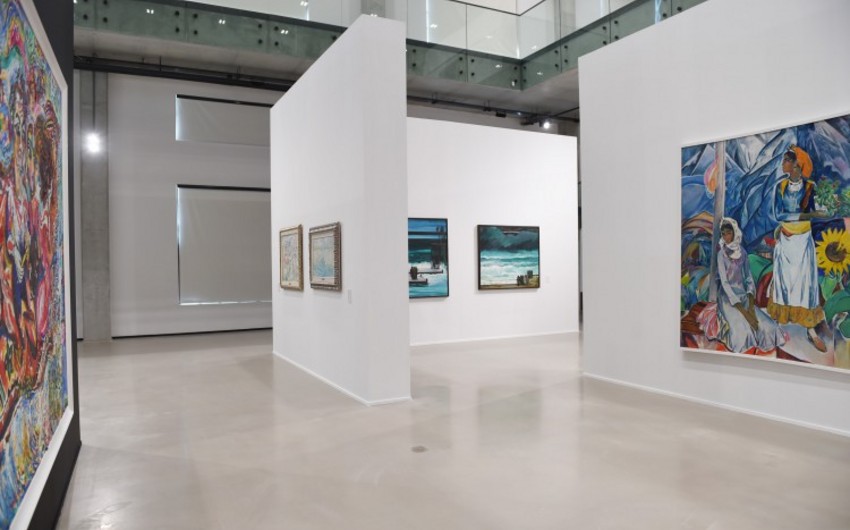 President Ilham Aliyev attended the opening of “Azerbaijani painting in the 20th-21st centuries” exhibition - PHOTO