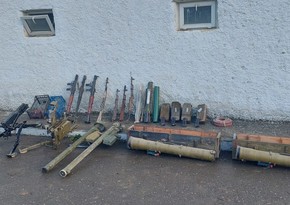 Khojavand police find weapons left behind by retreating Armenians