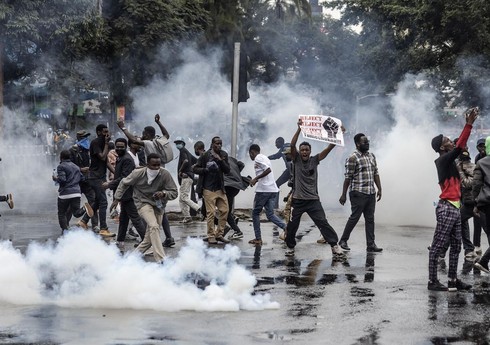 Один человек погиб, не менее 200 пострадали в ходе протестов в Кении