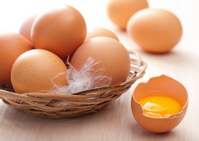 Азербайджан к 14 января поставил в РФ 2,1 млн яиц