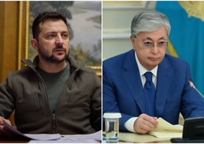 Ukrainian, Kazakh presidents hold phone conversation