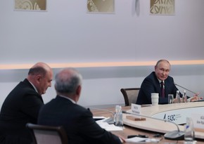 Али Асадов принял участие во встрече Совета глав правительств СНГ с президентом РФ