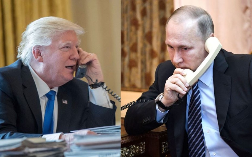 Президент США Дональд Трамп поздравил Путина с победой
