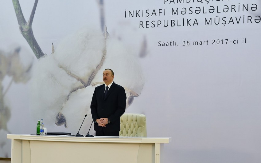 Azərbaycan Prezidenti: Bizim uğurlu iqtisadi siyasətimiz dayanıqlı inkişafı təmin edəcək
