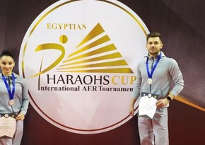 Azərbaycan gimnastları Misirdə gümüş medal qazandı