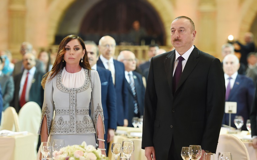 President Ilham Aliyev attends reception on the occasion of May 28 - Republic Day