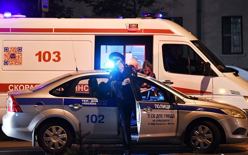 Moskvada 6 avtomobilin toqquşması nəticəsində 4 nəfər ölüb