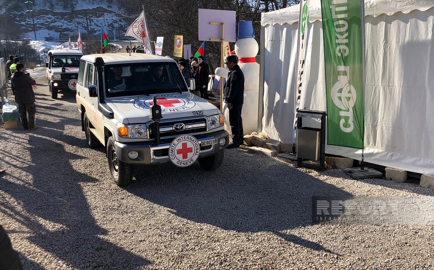 ICRC vehicles move freely from Lachin to Khankandi - UPDATED 